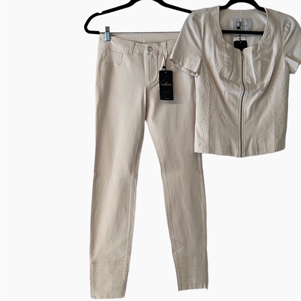 Guitar Zip-Up Jacket / Matching Pants